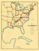 NE and SW Alabama Railroad - Hoyer 1850 Poster Print by Hoyer Hoyer # USEA0018