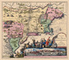 America Septentrionali - 1751 Poster Print by Unknown Unknown # USEC0004