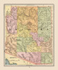 Arizona - Cram 1892 Poster Print by Cram Cram # USAR0009