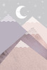 Scandi Nursery Mountains Poster Print by Urban Epiphany Urban Epiphany # UERC131A
