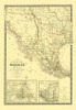 New Map of Mexico and Texas - 1840 Poster Print by Unknown Unknown # TXZZ0019