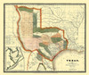 Texas - Burr 1835 Poster Print by Burr Burr # TXZZ0004
