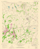 Tehuacana Texas Quad - USGS 1960 Poster Print by USGS USGS # TXTE0004