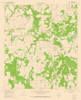 Thrifty Texas Quad - USGS 1969 Poster Print by USGS USGS # TXTH0005