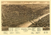 Waco Texas - Beck 1886  Poster Print by Beck Beck # TXWA0012