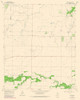 Tuxedo Texas Quad - USGS 1965 Poster Print by USGS USGS # TXTU0005