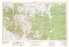Sonora Texas Quad - USGS 1954 Poster Print by USGS USGS # TXSO0001
