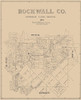 Rockwall County Texas -1874 Poster Print by Unknown Unknown # TXRO0008