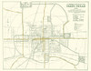 Ft Worth Texas Plan - Dunn 1914 Poster Print by Dunn Dunn # TXPA0002