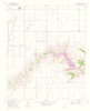 Palisades Texas Quad - USGS 1975 Poster Print by USGS USGS # TXPA0006