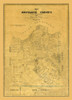Montague County Texas - Rosenberg 1858  Poster Print by Rosenberg Rosenberg # TXMO0002