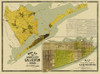 Galveston Texas Landowner - 1890 Poster Print by Unknown Unknown # TXGA0004