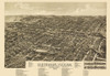 Denison Texas - Wellge 1886 Poster Print by Wellge Wellge # TXDE0005