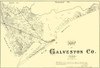 Galveston Texas - Land Office 1879 Poster Print by Land Office Land Office # TXGA0008