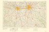 Dallas Texas Quad - USGS 1963 Poster Print by USGS USGS # TXDA0026