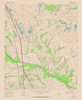 Chatfield Texas Quad - USGS 1961 Poster Print by USGS USGS # TXCT0029