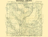 Denton Texas - Land Office 1878 Poster Print by Land Office Land Office # TXDE0002