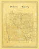Dickens County Texas - Arlitt 1891 Poster Print by Arlitt Arlitt # TXDI0001
