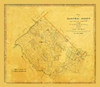 Caldwell County Texas - Rosenberg 1861 Poster Print by Rosenberg Rosenberg # TXCA0006