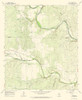 Concho Texas Quad - USGS 1967 Poster Print by USGS USGS # TXCT0014