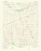 Briscoe Texas Quad - USGS 1965 Poster Print by USGS USGS # TXBR0004