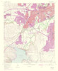 Benbrook Texas Quad - USGS 1969 Poster Print by USGS USGS # TXBB0001