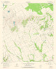 Bazette Texas Quad - USGS 1962 Poster Print by USGS USGS # TXBA0009
