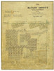 Baylor County Texas - Walsh 1859 Poster Print by Rosenberg Rosenberg # TXBA0014