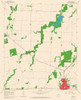 Anson Texas Quad - USGS 1965 Poster Print by USGS USGS # TXAN0001