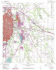 East Abilene Texas Quad - USGS 1957 Poster Print by USGS USGS # TXAB0009