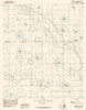 South West Abernathy Texas Quad - USGS 1985 Poster Print by USGS USGS # TXAB0008