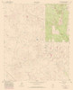 South East Antelope Creek Texas Quad - USGS 1962 Poster Print by USGS USGS # TXAC0007