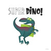 Super Dino Poster Print by Seven Trees Design Seven Trees Design # ST813