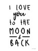 To the Moon    Poster Print by Seven Trees Design Seven Trees Design # ST691