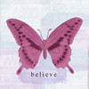 Mulberry Butterfly Belive Poster Print by Taylor Greene # TG5SQ012C