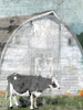 Barn with Cow Poster Print by Stellar Design Studio Stellar Design Studio # SDS404