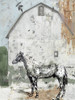 Barn with Horse Poster Print by Stellar Design Studio Stellar Design Studio # SDS402