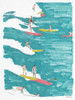 Surfs Up 2 Poster Print by Stellar Design Studio Stellar Design Studio # SDS224