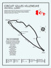 Gilles Villeneuve Circuit Poster Print by Mark Rogan # RGN115383