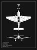 BP Junkers JU87 Black  Poster Print by Mark Rogan # RGN114930