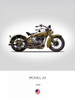 Harley Davidson Model JD 1928 Poster Print by Mark Rogan # RGN113678