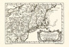 New England New York Pennsylvania - 1757 Poster Print by Unknown Unknown # REWA0049