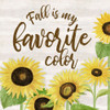 Fall Sunflower sentiment II-Favorite Poster Print by Tara Reed # RB14694TR