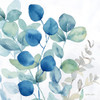 Eucalyptus Leaves Navy I Poster Print by Cynthia Coulter # RB14280CC