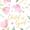 Soft Pink Flowers I-Child of God Poster Print by Noonday Design Noonday Design # RB14150ND