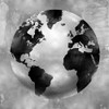 Silver Globe Poster Print by Russell Brennan # RB112680