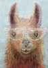 Colorful Llama panel II Poster Print by Marie Elaine Cusson # RB14810MC