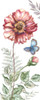 Wildflower Stem panel II Poster Print by Tre Sorelle Studios Tre Sorelle Studios # RB14779TS