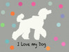 Woof on Grey Poster Print by PI Juvenile PI Juvenile # PJ010A