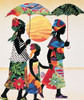 Umbrella Stroll Poster Print by Unknown Unknown # PE57043